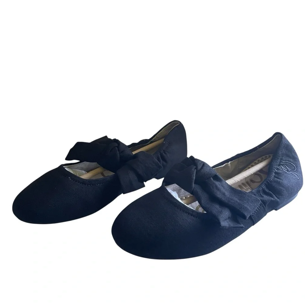Sam‎ Edelman Kids' Girl's Felicity Mary Jane Flats in black NWT